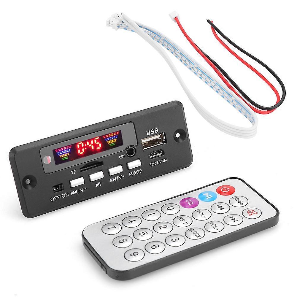 Bluetooth 5.0 o MP3 Decoder Board Module with Remote Controller Speaker Accessory