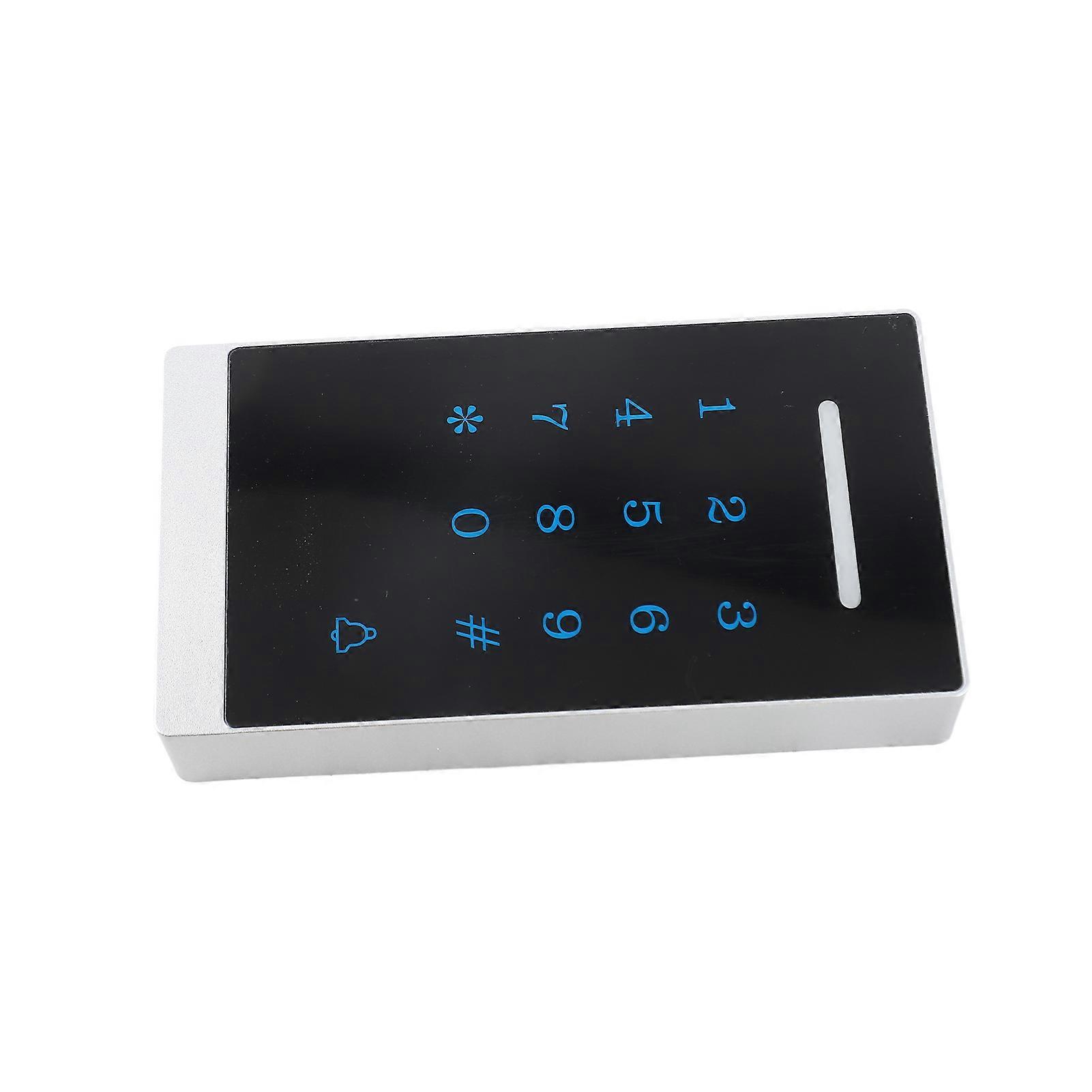 Waterproof Backlight Access Control Keypad 7.6x13.9cm Black 1000 Cards