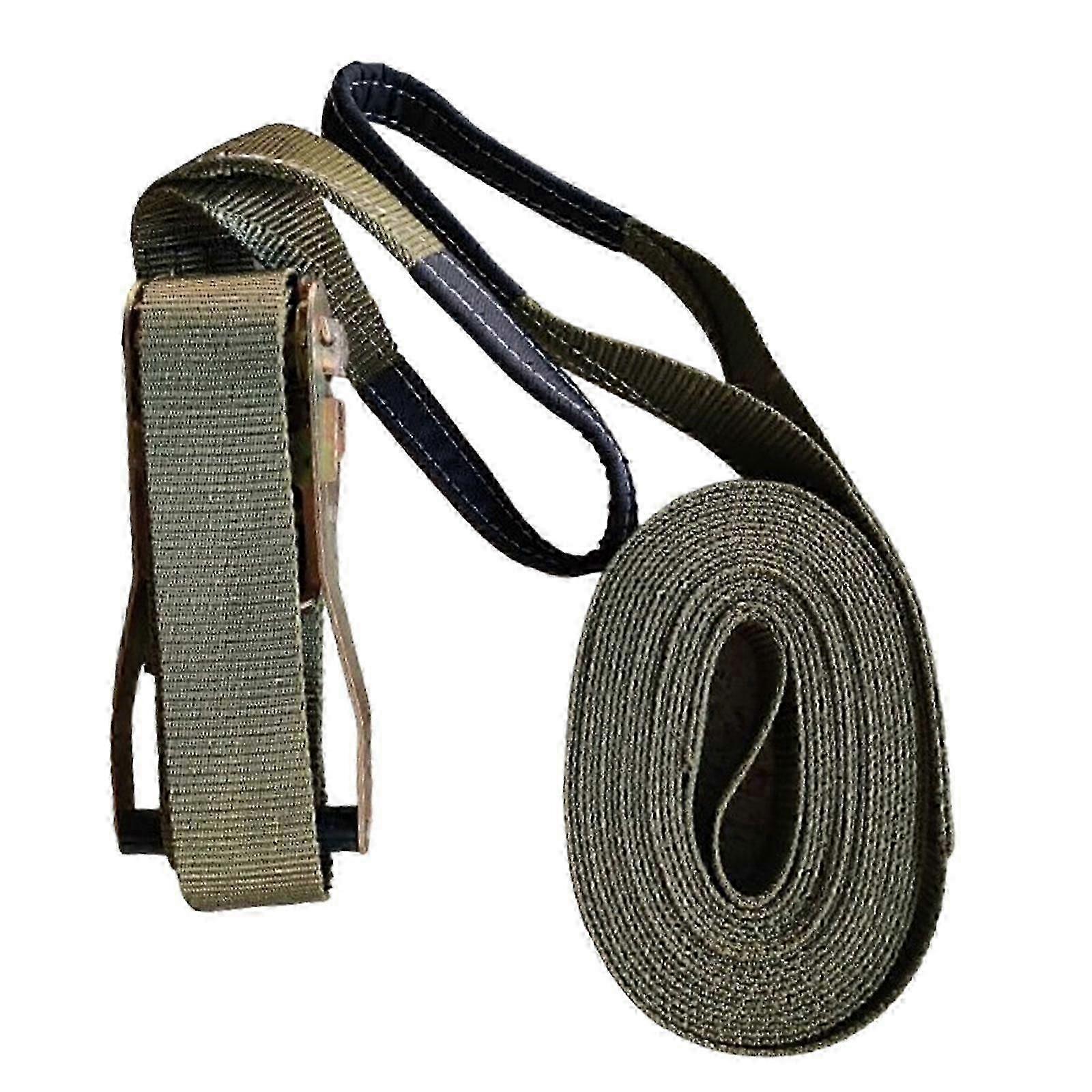 36FT Slackline Kit met Haak & Ratel Spanner Balans Training