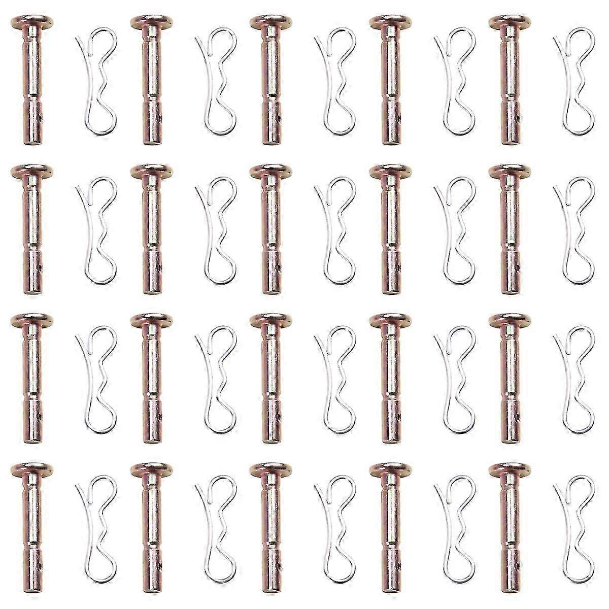 20 Sets Shear Cotter & Split Pins Kit for Snow Blower - Essential Replacement Parts for Heavy-Duty Performance