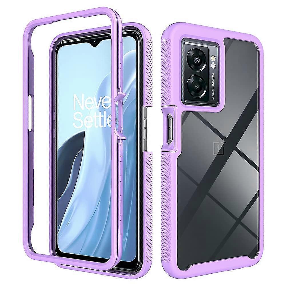 Protective Case for OnePlus Nord N300 Compatible With Oppo A57 CPH2387 CPH2385 A57 5G A77 4G 5G CPH2339 A77 7s Purple