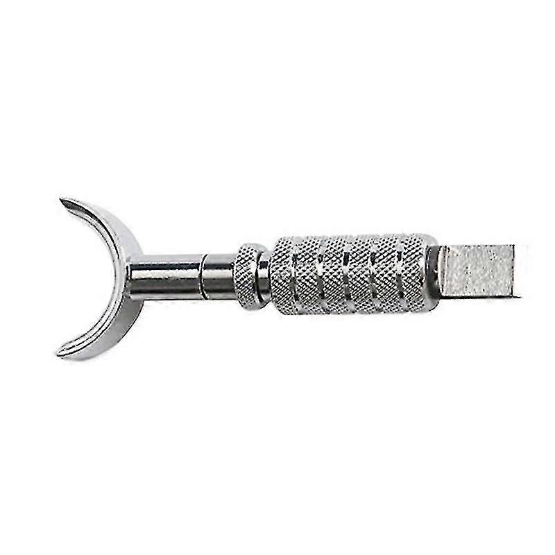 Adjustable Stainless Steel Leather Cutting Rotary Knife For Leather Processing (silver) (1pcs)