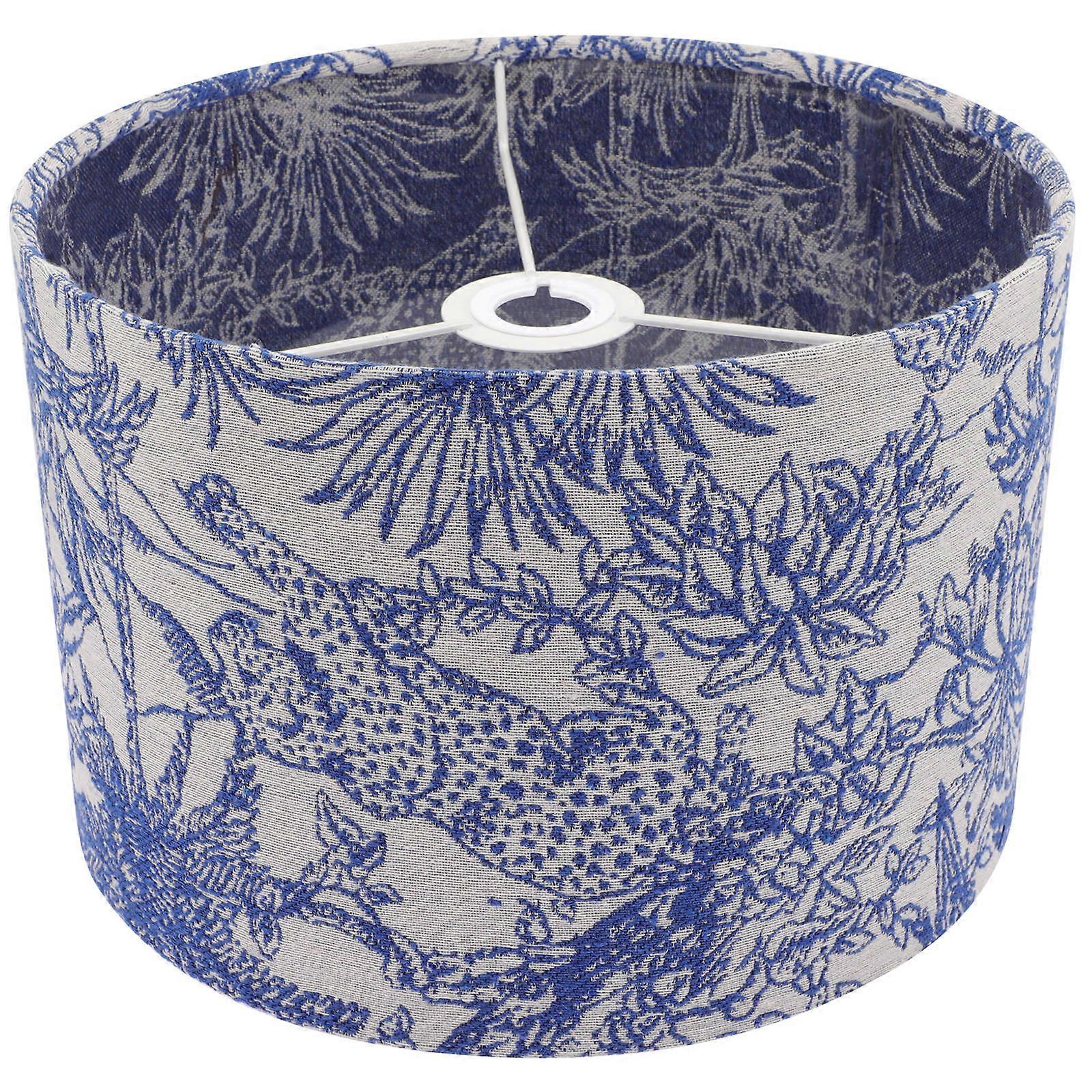 Floor Lamp Shade Tabletop Lamp Shade for Home Decoration Blue Color 11.79x7.86inch Decoration 1Pack