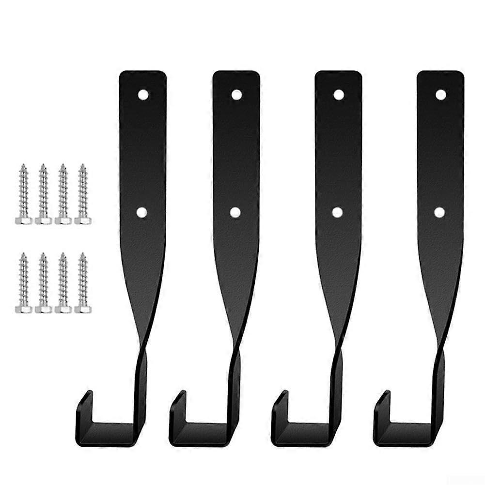 Innovative design for safely storing your tools with these robust chainsaw hangers (4 pieces).