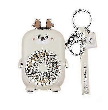 Keychain Mini Fan, Recharable Personal Fan, Usb Charging
