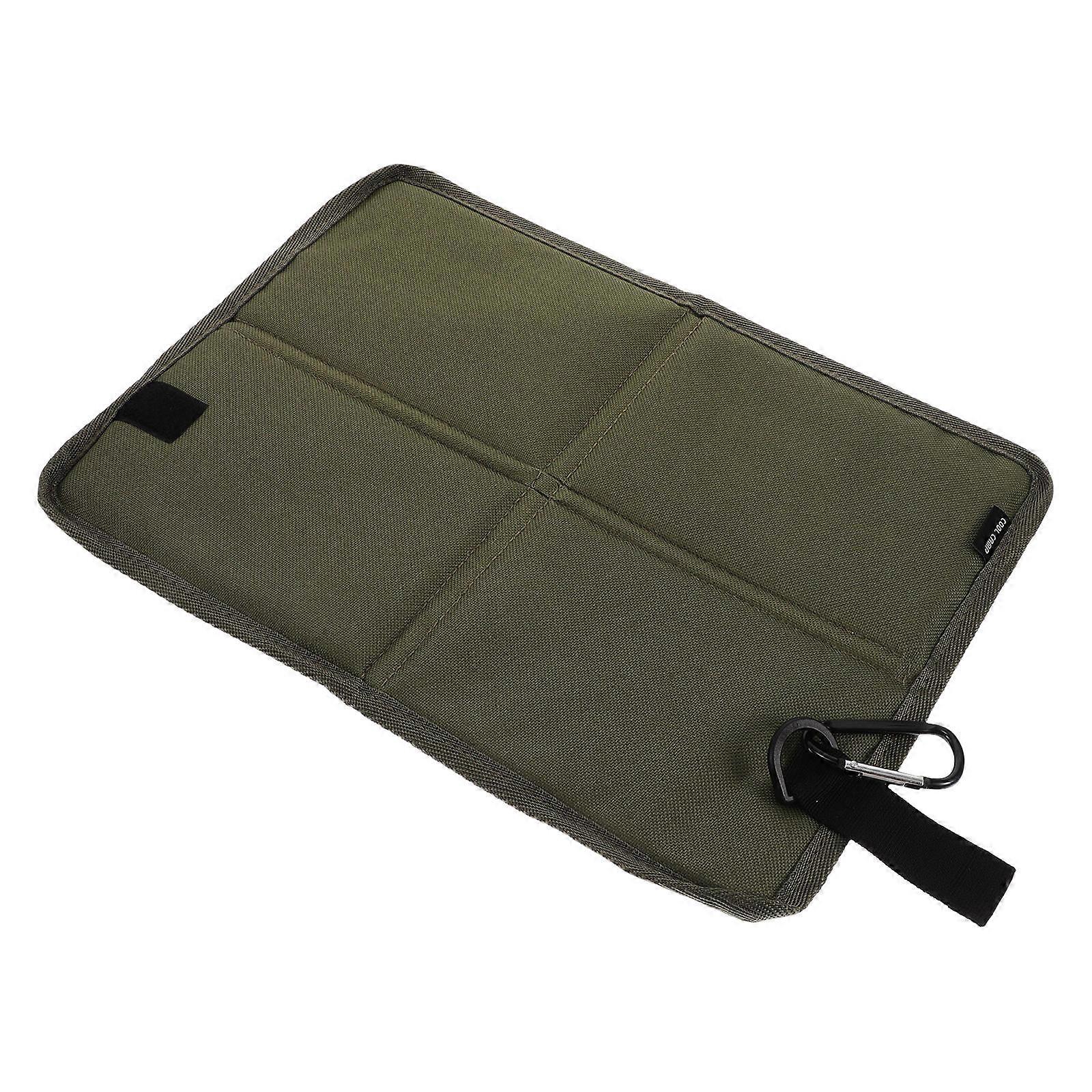 Hunting Seat Pad Foldable Durable Multifunctional Design Olive Green For Outdoor Enthusiasts Stadium Use 1Set