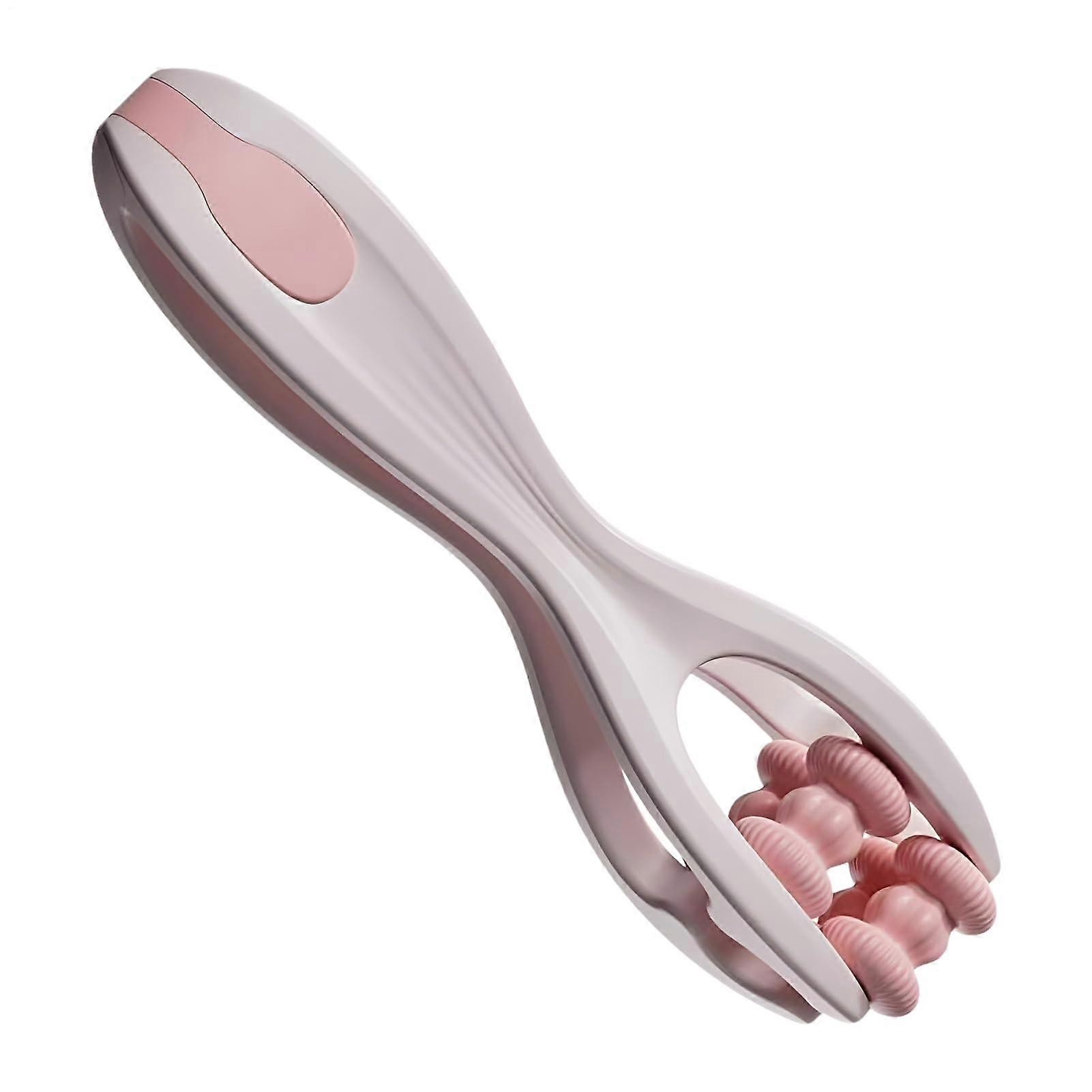 Hand Roller Massage Tool  Massage Roller  Massage Handling Instruments, Double Roller, DiaDise Pink
