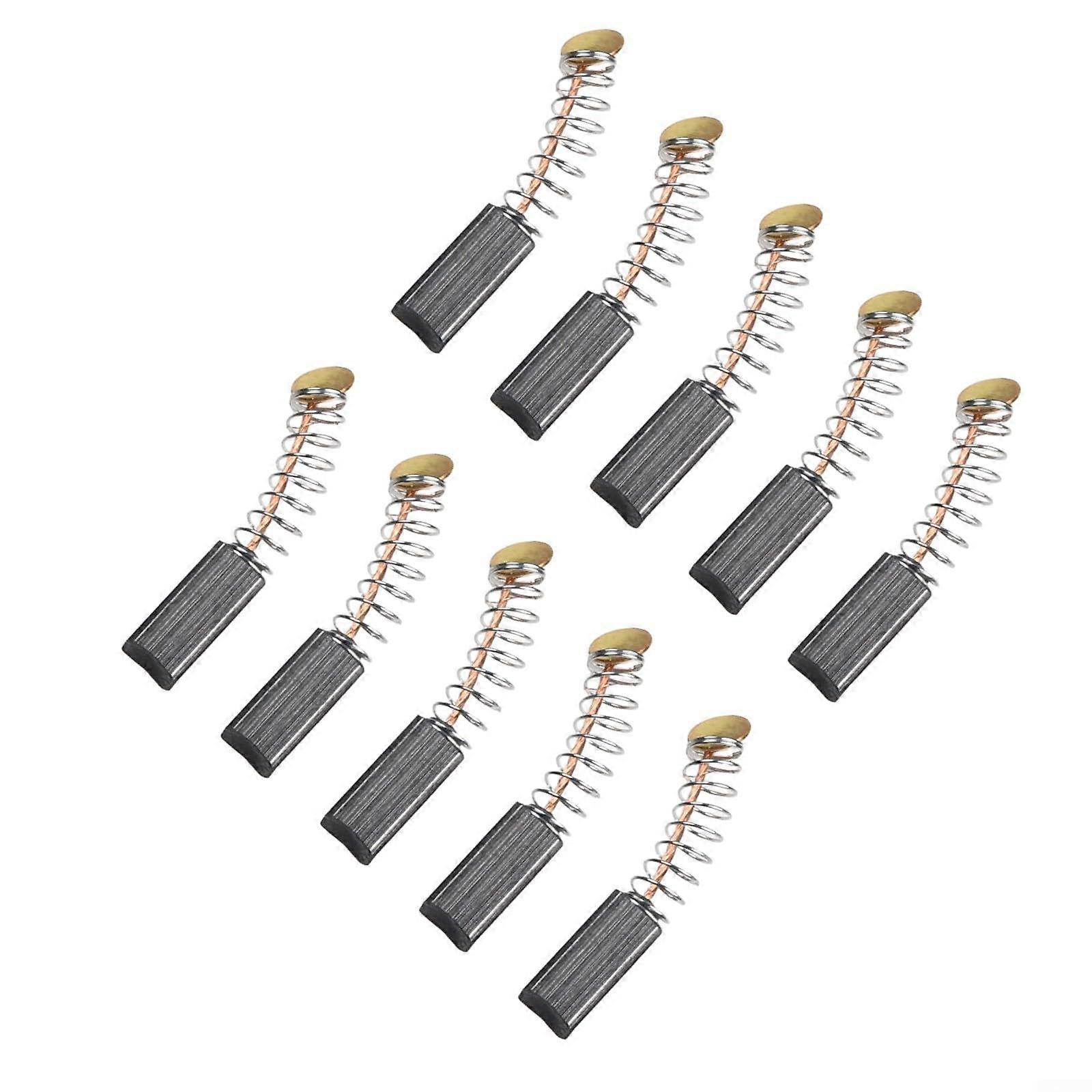 Simply maintain the efficiency of your equipment with this pack of ten replacement carbon brushes.'