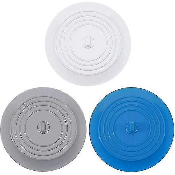 3 Pcs Silicone Drain Plug, Large Drain Plug for Sink, 6 Inch Drain for Kitchen