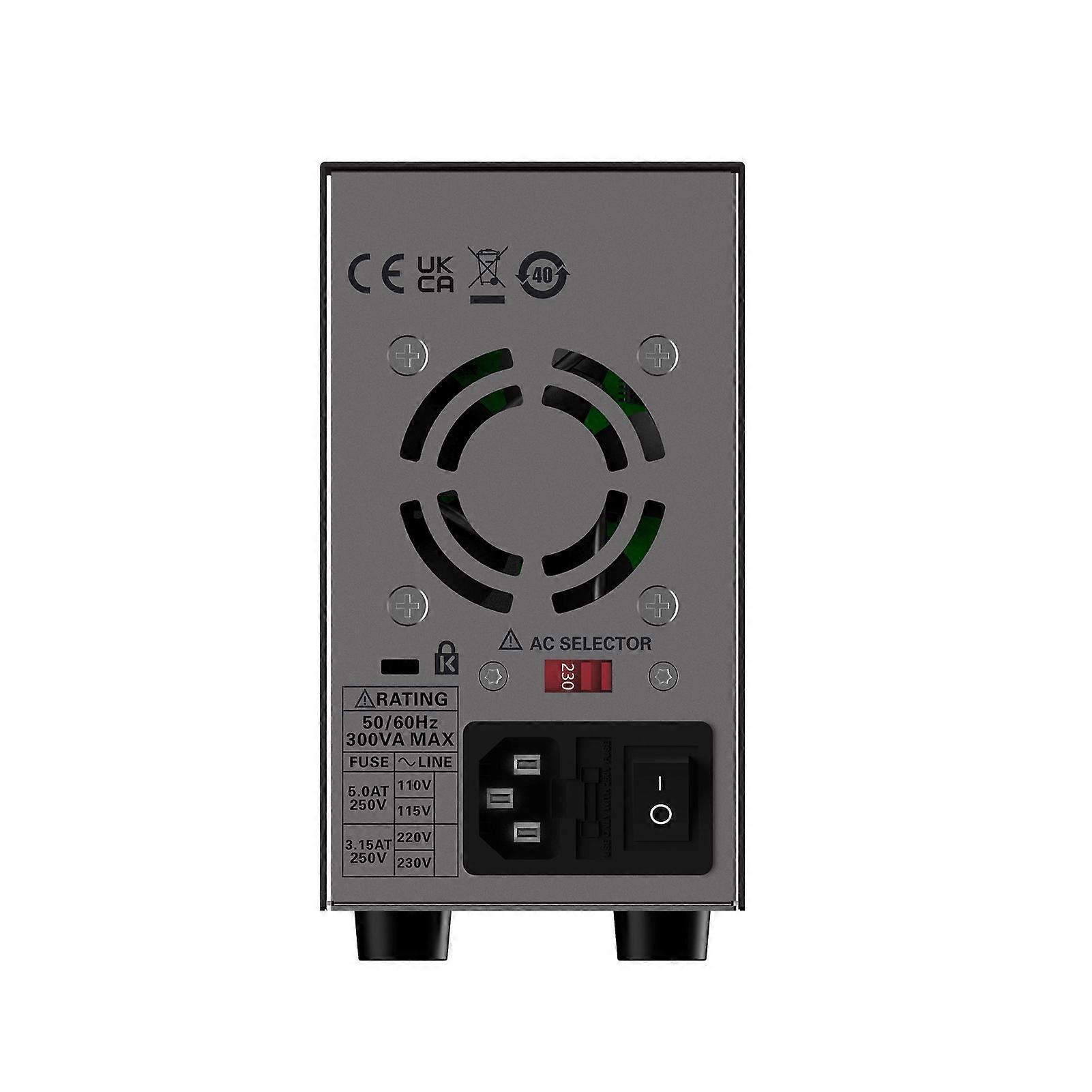 Hantek HDP135V6 Digital Bench DC Power Supply Variable 35V 6A Adjustable Switching Regulated Power Supply CV CC with Data Storage, On/ Off Output, USB