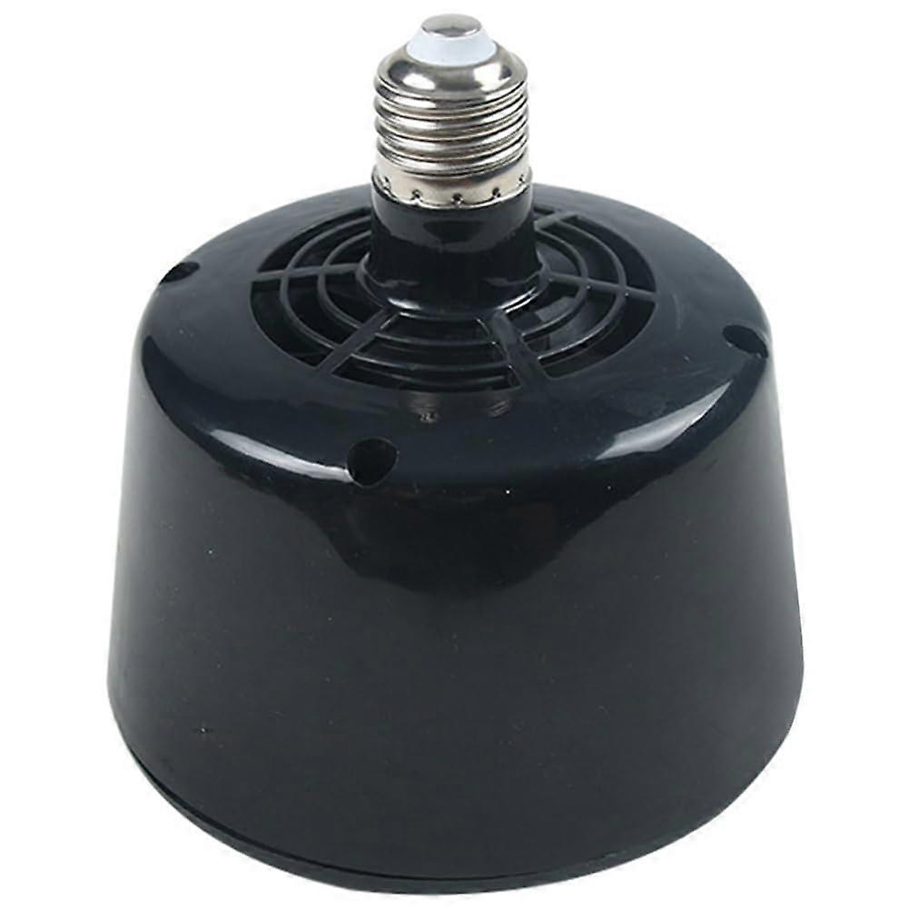 1 piece Insulation Lamp, Heating Lamp, Warm Air Lamp, Reptile Insulation Lamp, Intelligent Constant Temperature for Incubating Pets (Black)
