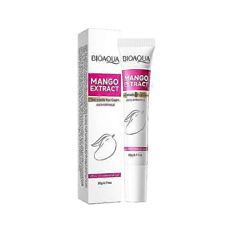 Mango Revitalize Eye Cream, Mango Eye Serum, Eyelift Serum, Hyaluronic Acid Repair Cream, Repairing Dark Circles Bag, for Skin Firming Hydrating Smoot
