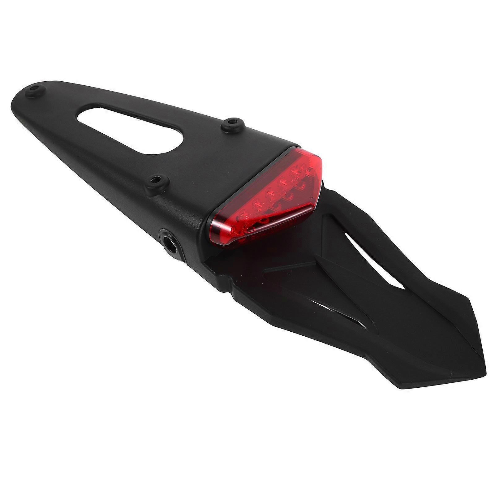 Motorcycle Tail Light with Triangular Design for Enhanced Night Visibility for Dirt Bikes, ATVs, and Vehicles