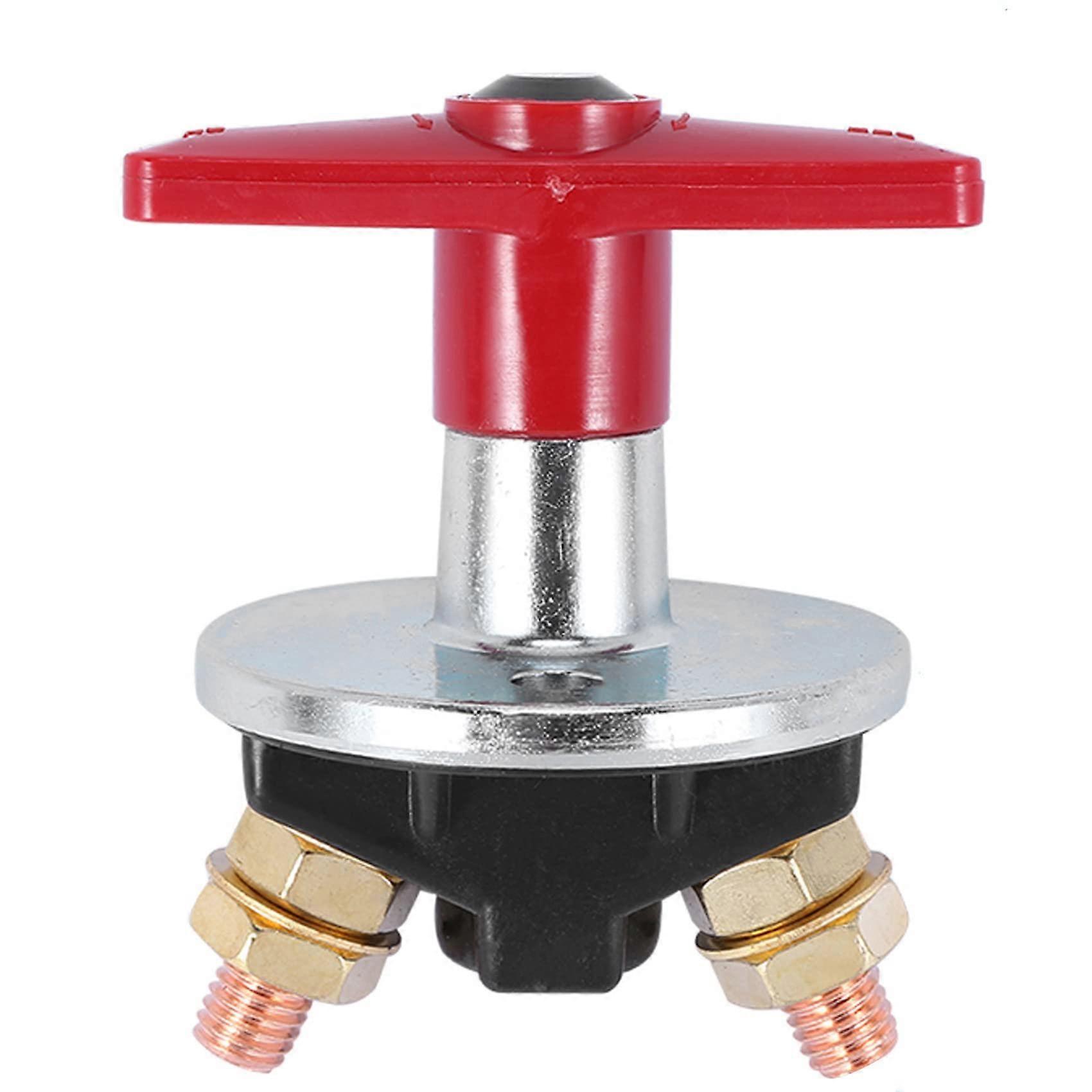 1500 Amp Battery Disconnect Switch with Fixed Key, Disconnect Switch 12 V/24 V, Electric  Power Switch