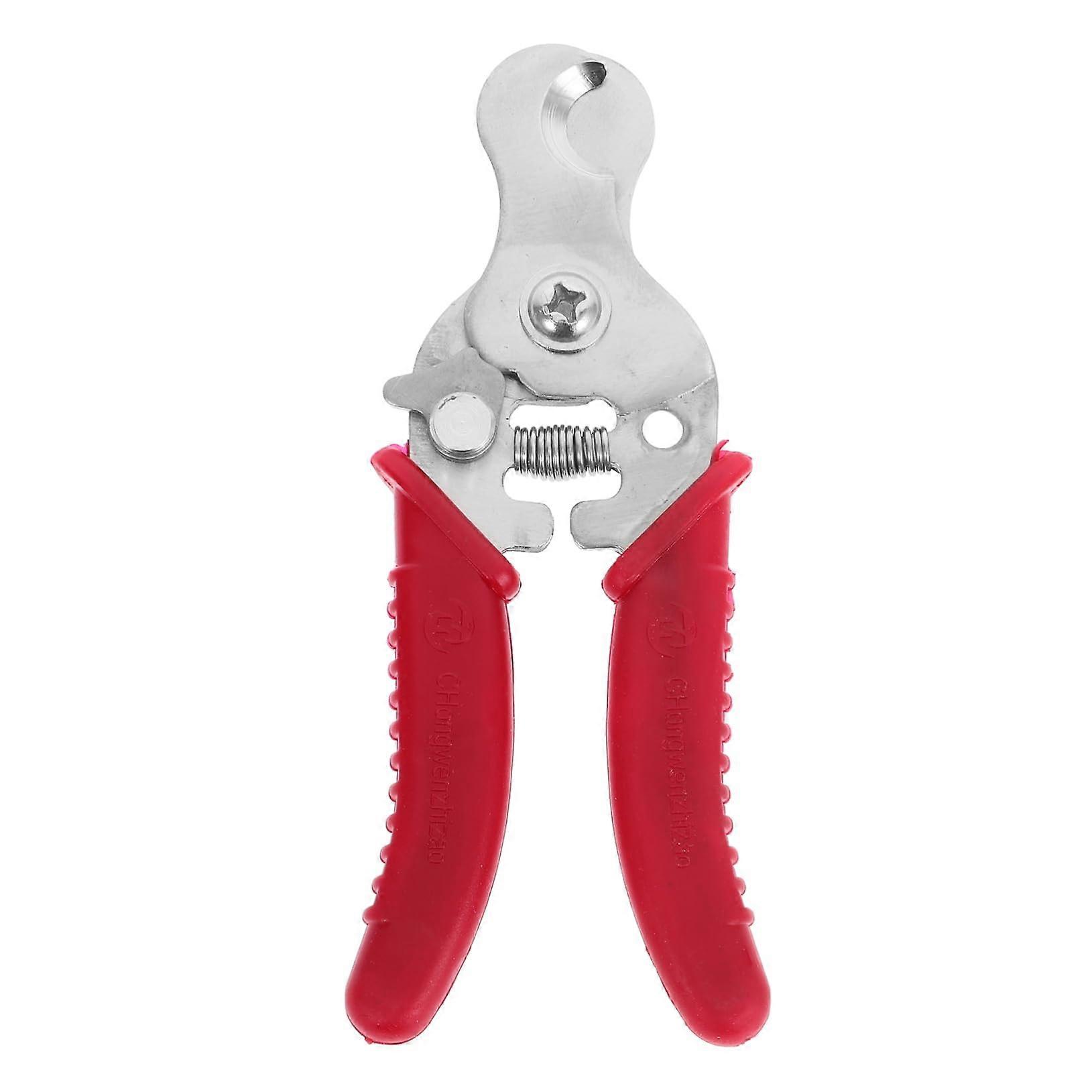 Ear Tag Remover For Cattle Sheep Pigs - Portable Hand Tool, Compact, Stainless Steel, Ergonomic Grip