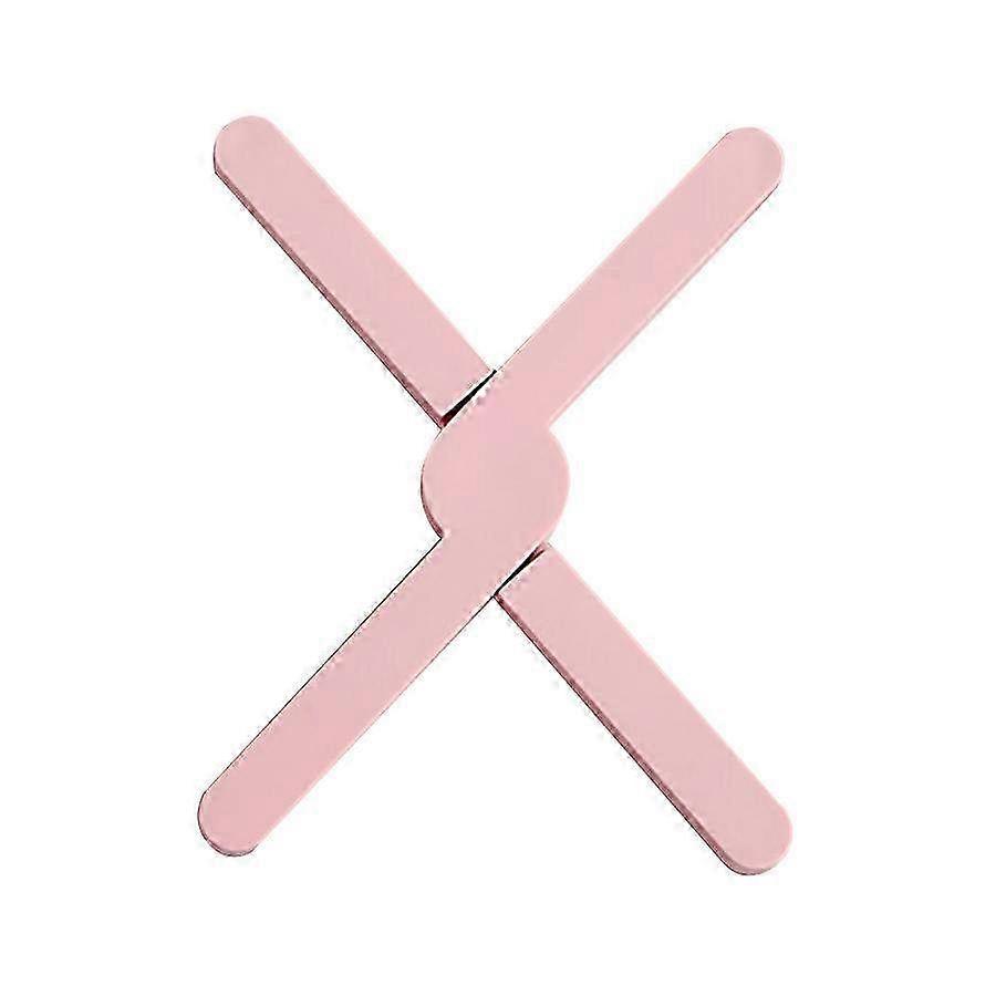 1/4 Pack Foldable TPE Heat Resistant Non-Slip Pot & Pan Mats - Kitchen Safety Accessories for Hot Cookware & Dinnerware