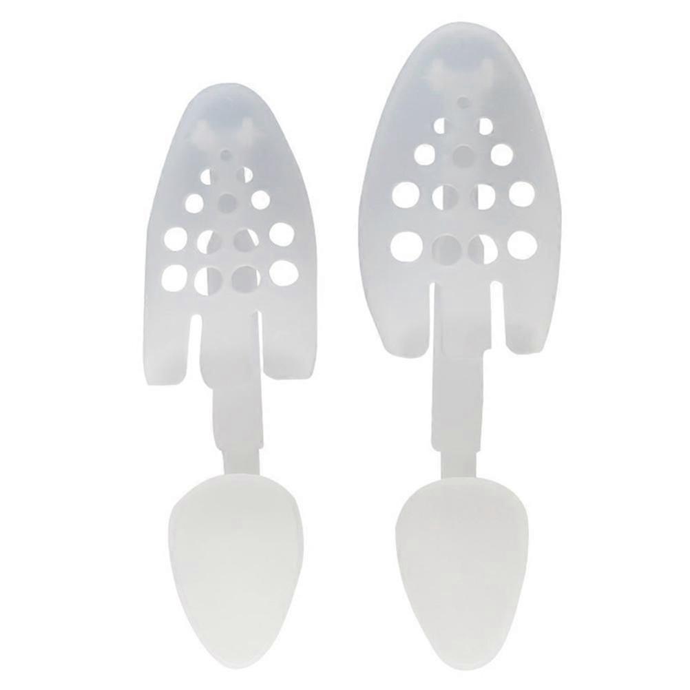 Adjustable Shoe Support Plastic Shoes Tree Bulk for Home and Traveling Extend Size 40-45 2Pcs
