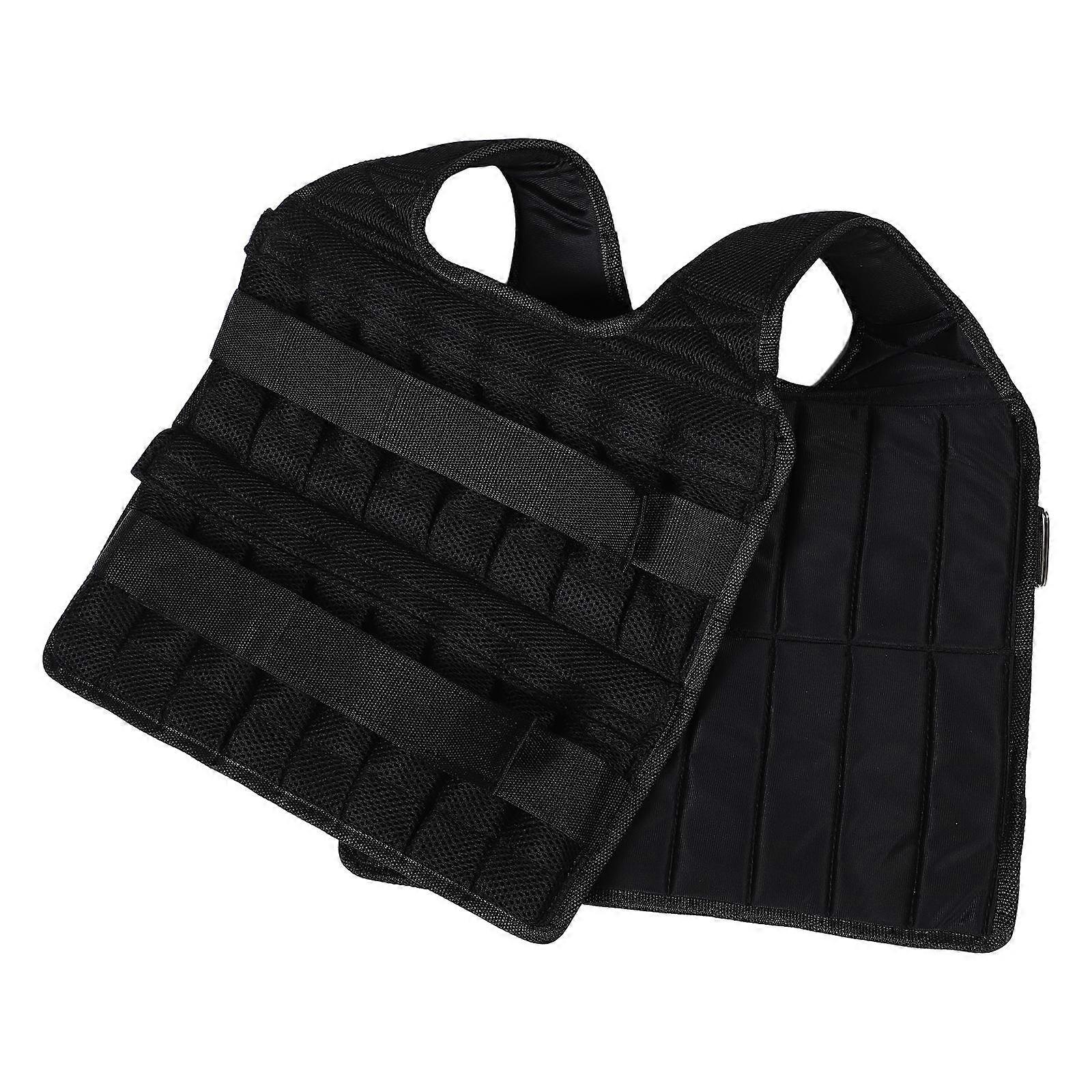 Comfortable Weight Vest For Fitness Training Adjustable Design Ideal For Running Walking Activities 1Pcs