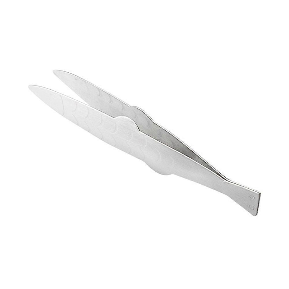 魚ピンセットツール魚の形デザインステンレス除去キッチンツール1セット