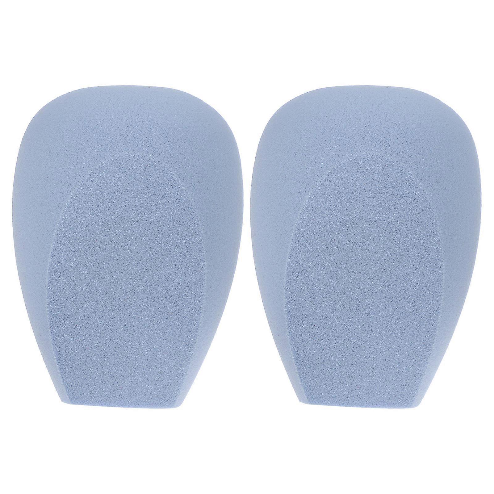 Makeup Egg Sponge For Cream Application For Color 2Pcs Essential Tool For Finish
