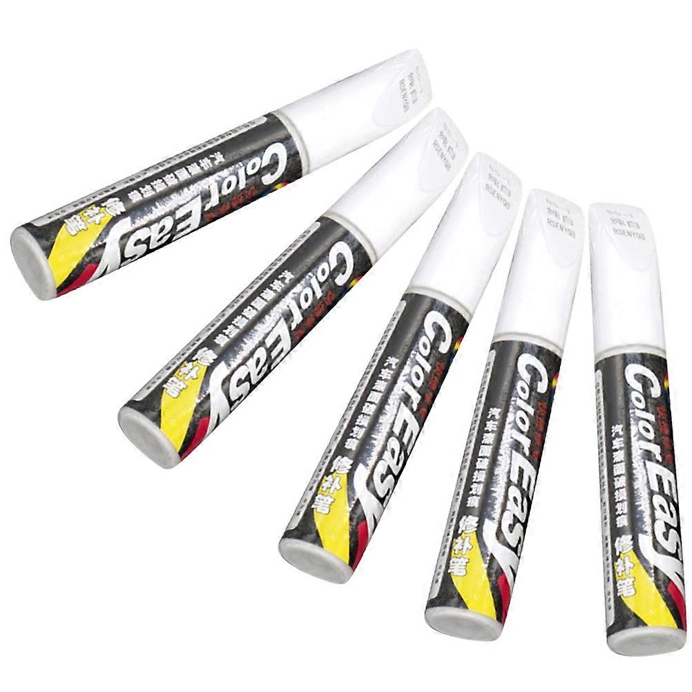 Car Mending Paint Pens 5Set Suitable For Car Owners In Daily Use Practical Design And Scratch Repair Function
