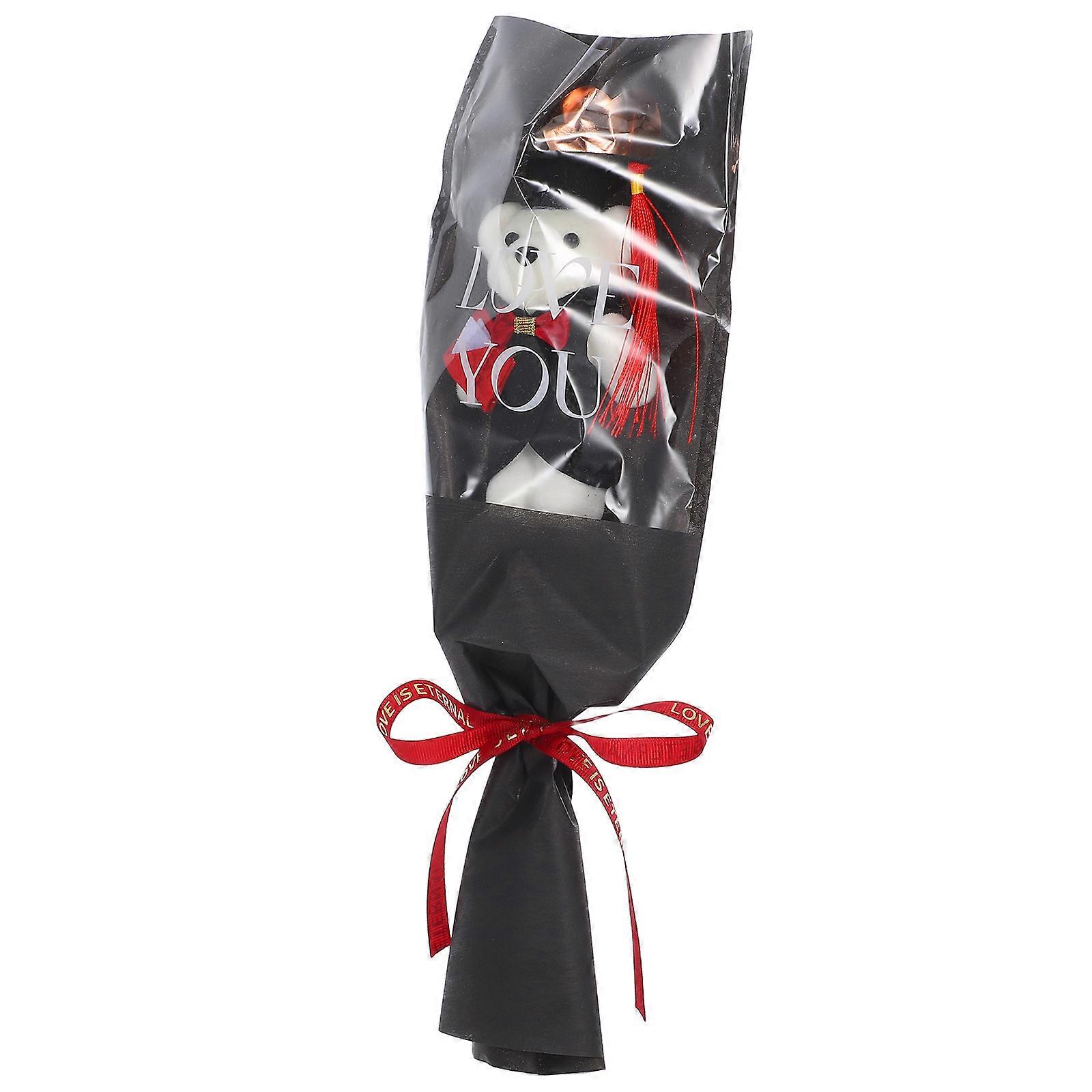 Adorable Plush Bear, Practical Graduation Present and Celebration Decor