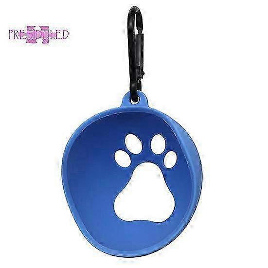 Paw Print Silicone Dog Ball Holder - Tasteless, Soft Texture & Anti-Deform Design for Long Lifespan Pet Accessory