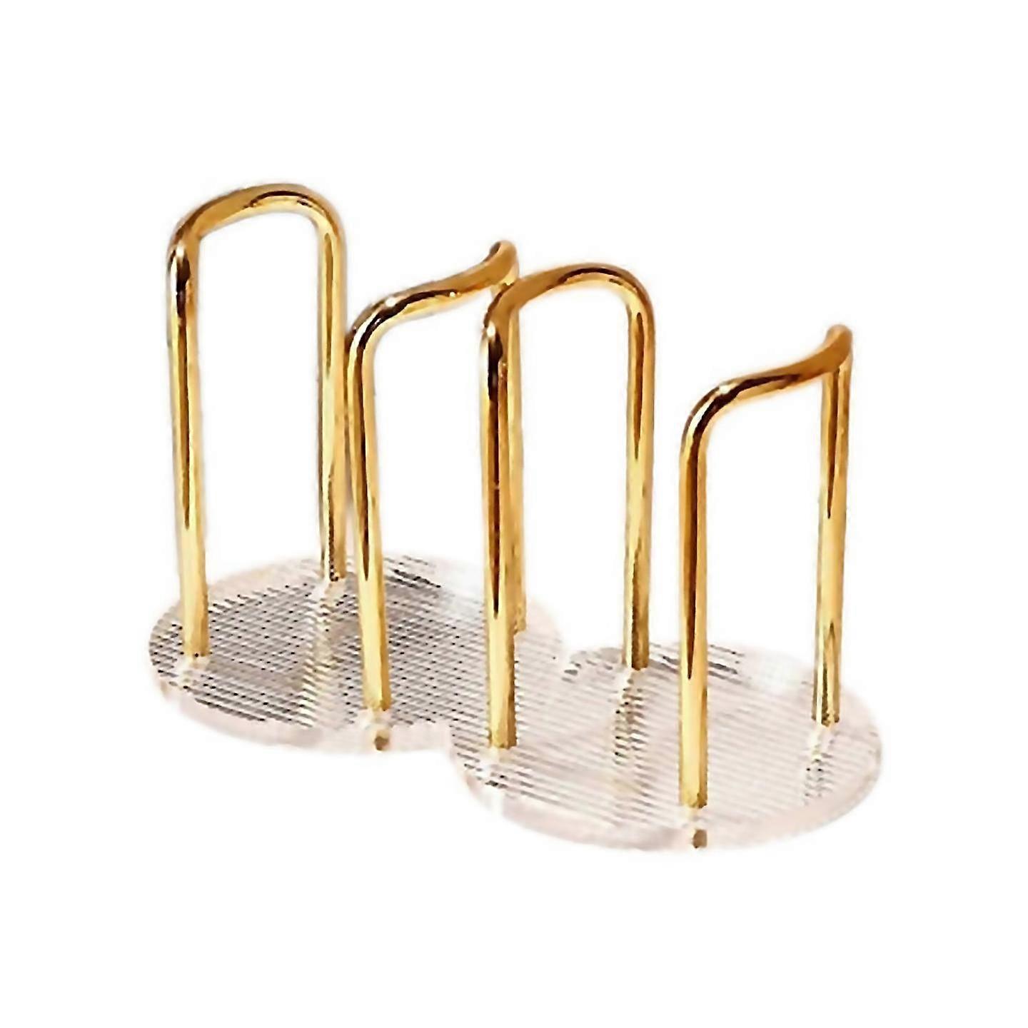 For Luxury Cup Storage Holder Water Tea Cups Dispenser Rack Double Cup