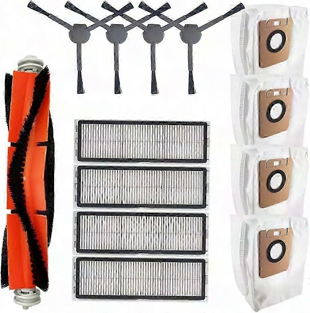 Dreame Bot Z10 Pro L10 Plus فرشاة جانبية للفراغ HEPA ملحقات حقيبة الغبار