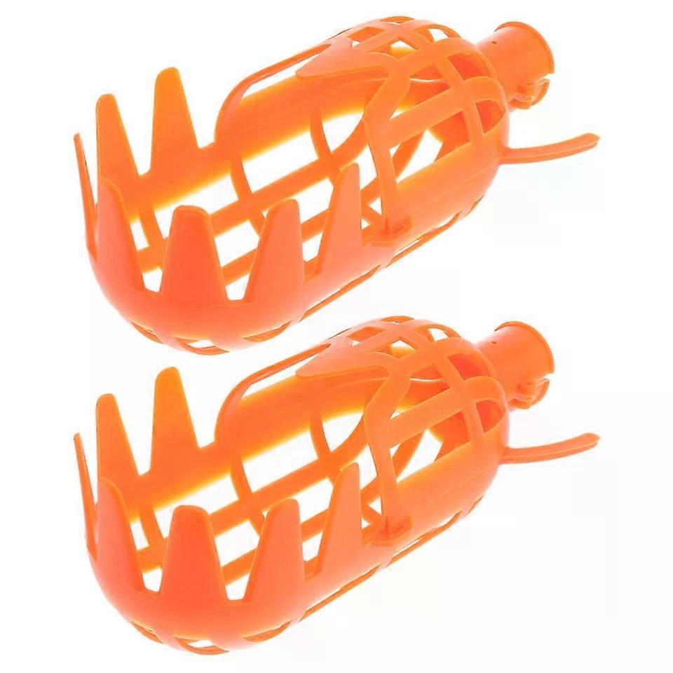 Fruit Picker, 2 Pcs Plastic Long Reach Catcher Picking Devices