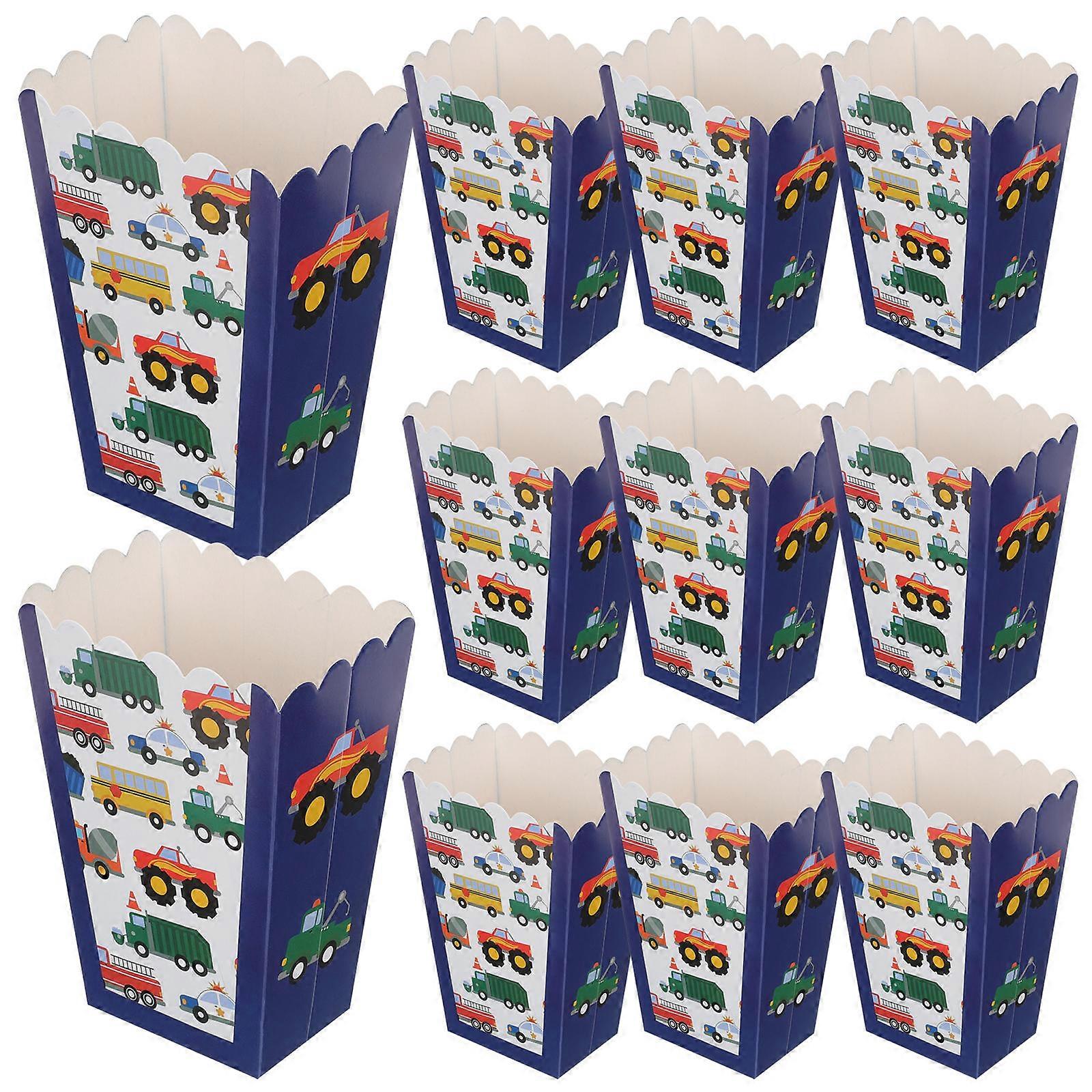 Kawaii Paper Snack Packaging Boxes For Graduation Occasion Assorted Color 24Pcs