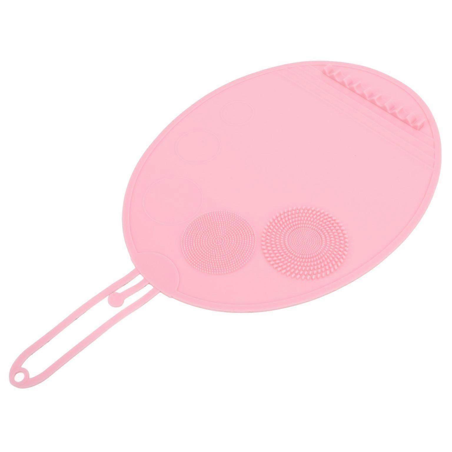 Silicone Makeup Brush Cleaning Mat - Effective Brush Cleaner for Easy Makeup