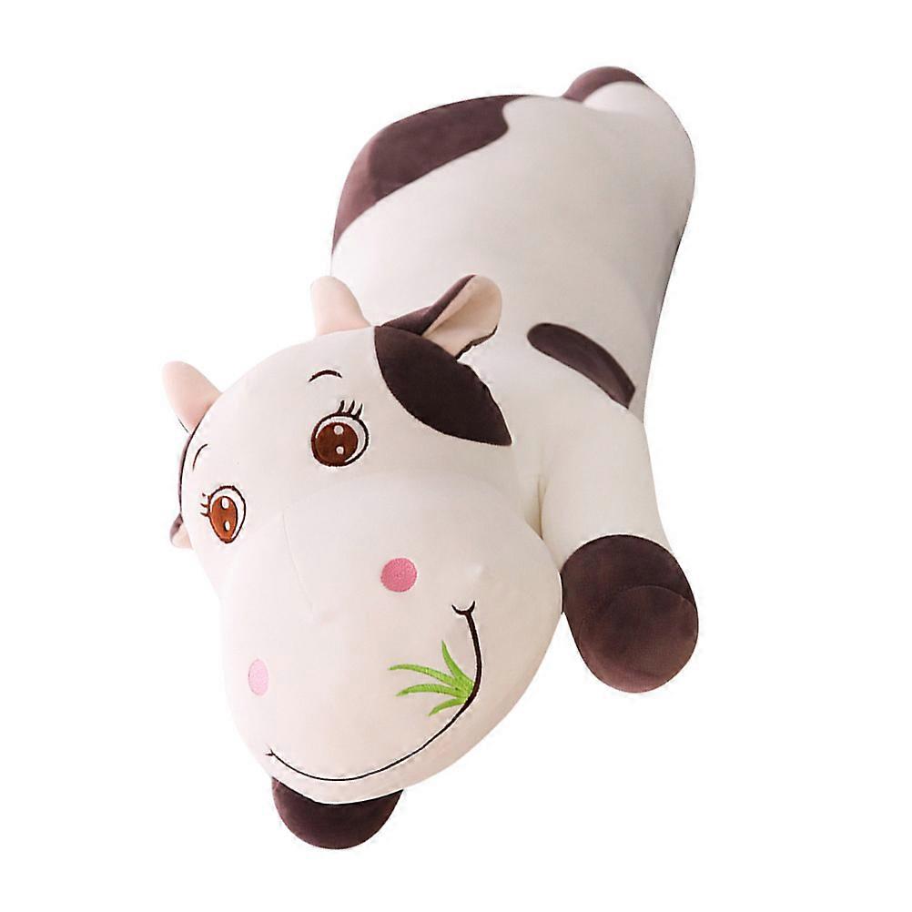 Stuffed Cow Plushies Cartoon Style Decorative Throw Pillow For Sofa Decor 1Set