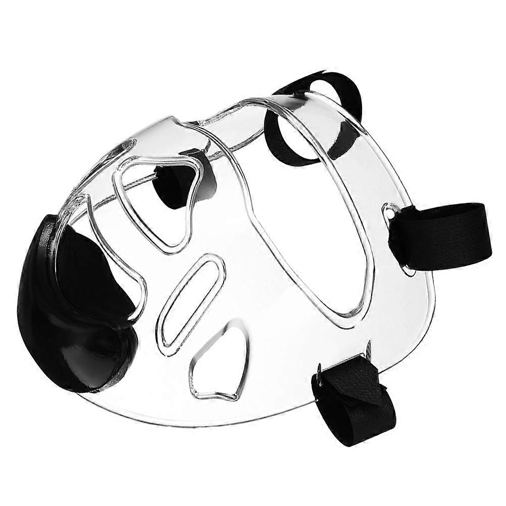 Protège-visage de boxe résistant aux chocs durable pour le combat de taekwondo - écran facial amovible pour les jeunes athlètes