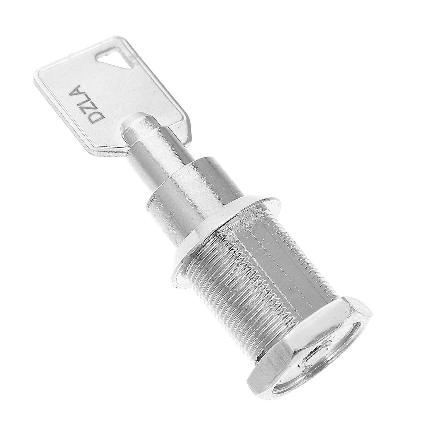 Cam Locks For Industrial Equipment Vending Machines 4X2.5X1.5CM Zinc Alloy Push Function 1 Set