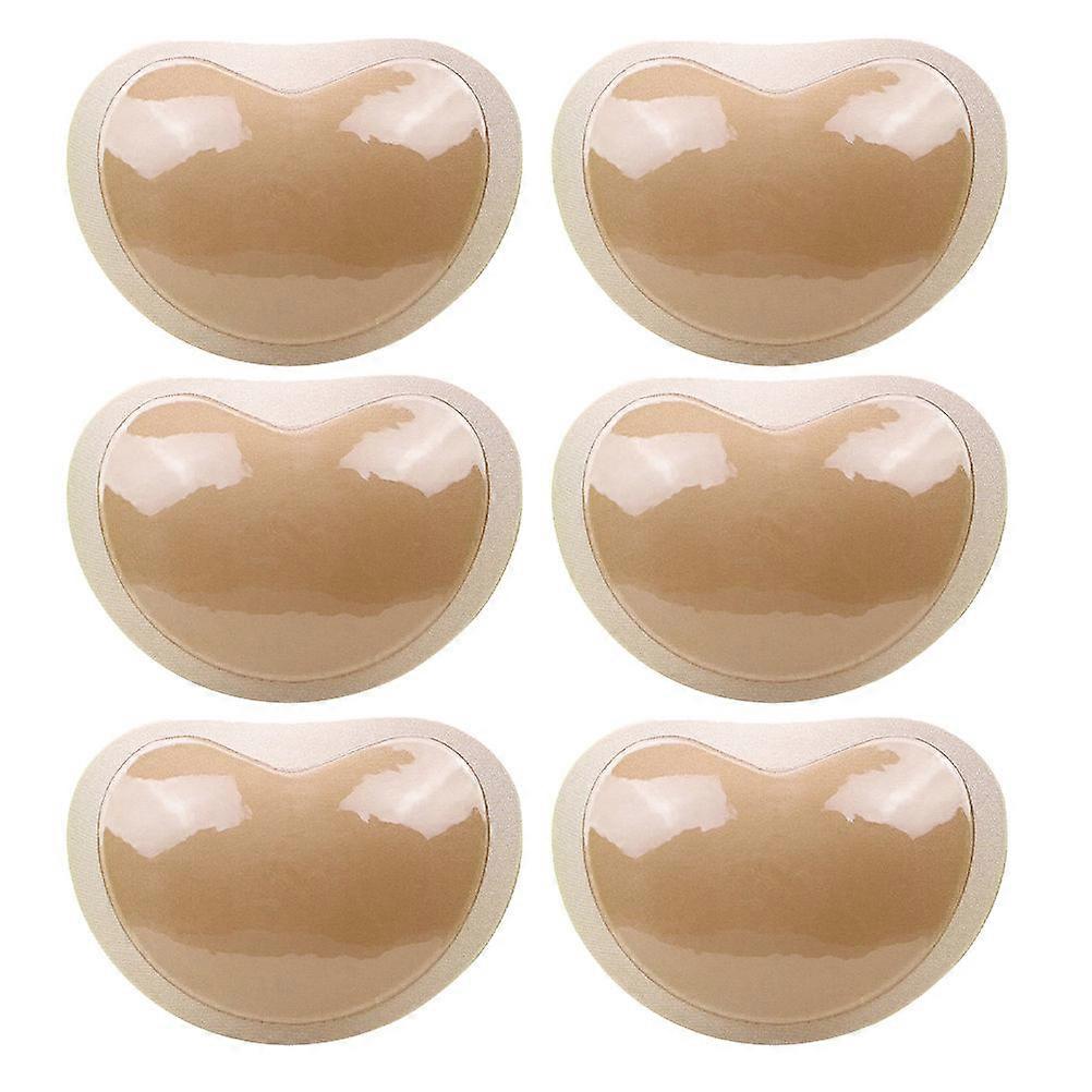 It looks like you're referring to a product description for **3 pairs of heart shaped padded inserts** used for enhancing cleavage and bust volume.