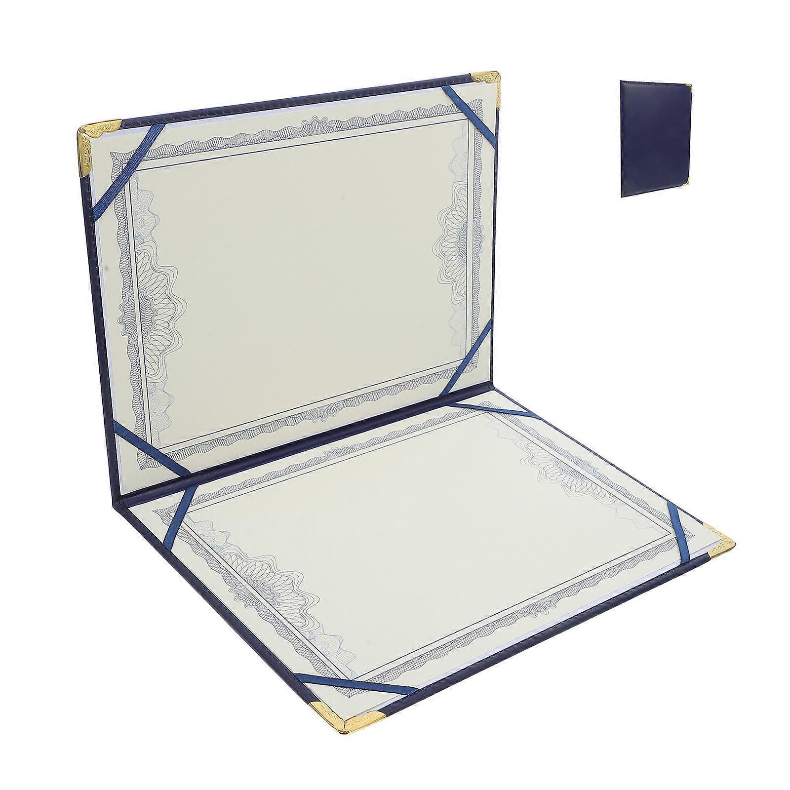 A3 Certificate Protector Cover Folder for Graduation Awards and Certificates Storage