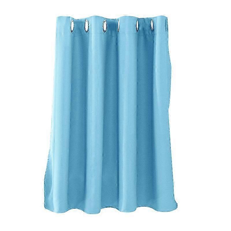 Window Curtain Kitchen Blocking Drapes Home Decor 132*90cm Sky Blue