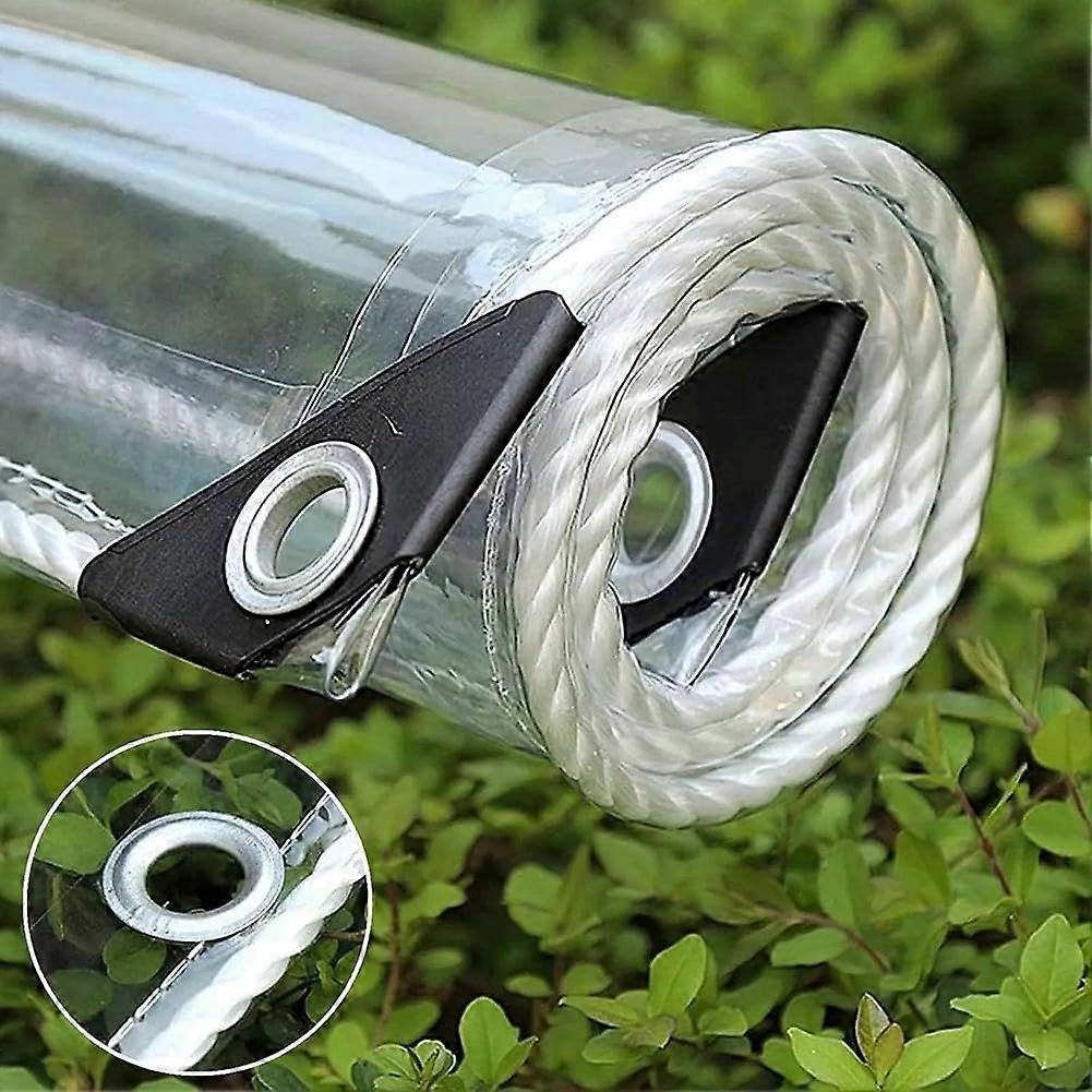 Heavily reinforced, waterproof tarp with grommets, suitable for various environments (1.5 m x 2 m)