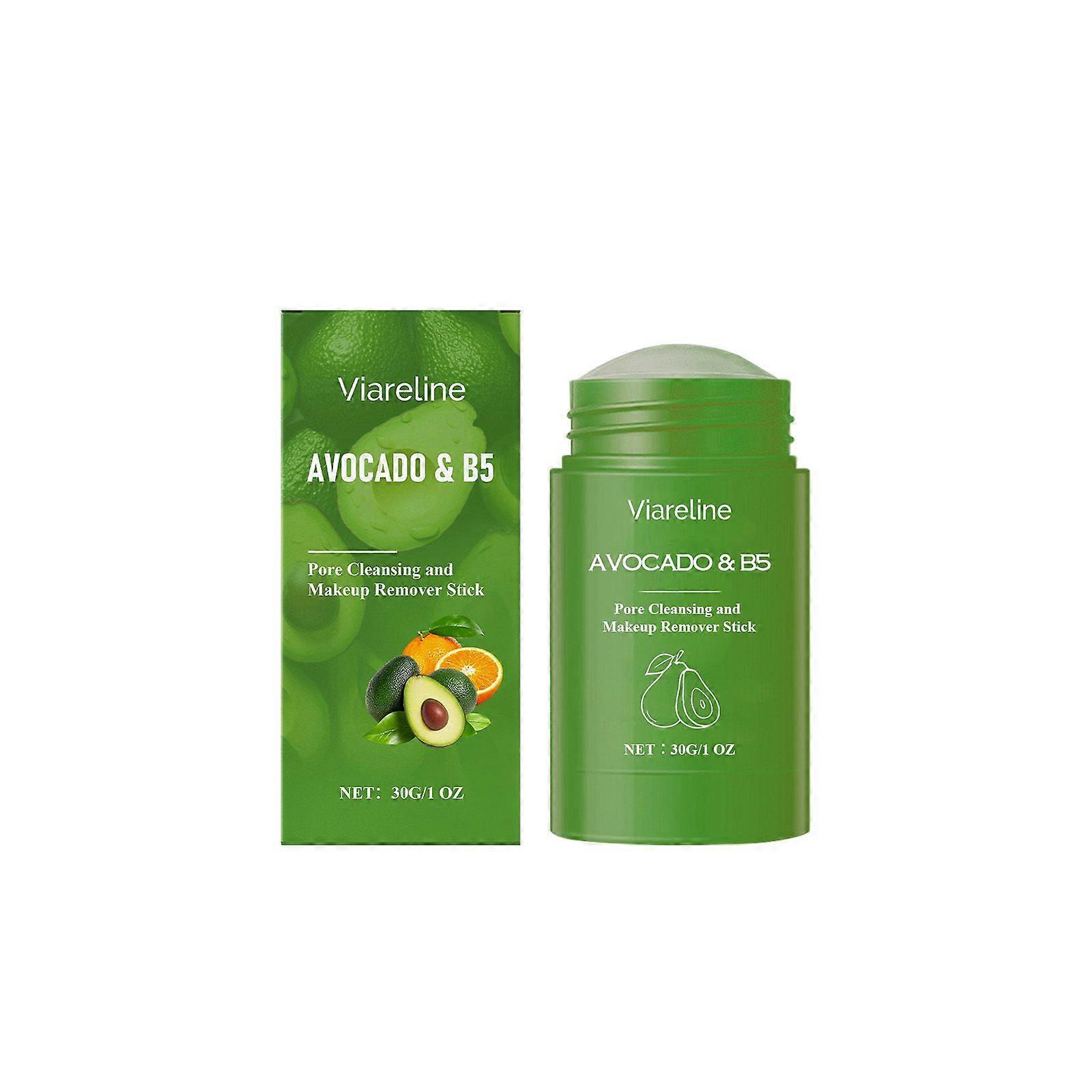 Avocado/Turmeric Pore Cleansing and Makeup Remover Stick for Makeup Removal, Cleansing and Moisturizing - Skin Tightening & Pore Filler