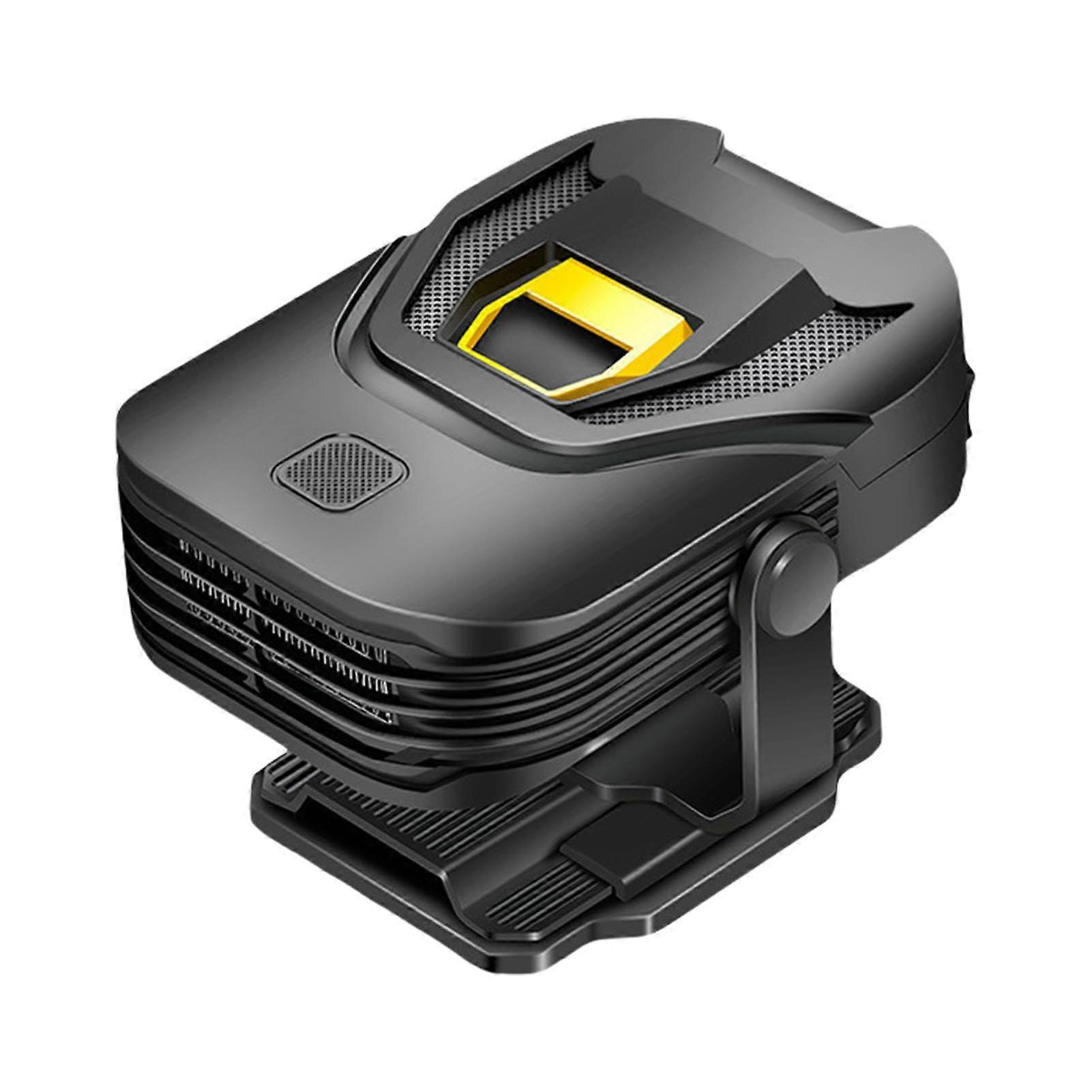 Portable car heater, car windshield defogger – fastheating car heater, portable car heater, windshield defroster, air cooler fan, Yellow