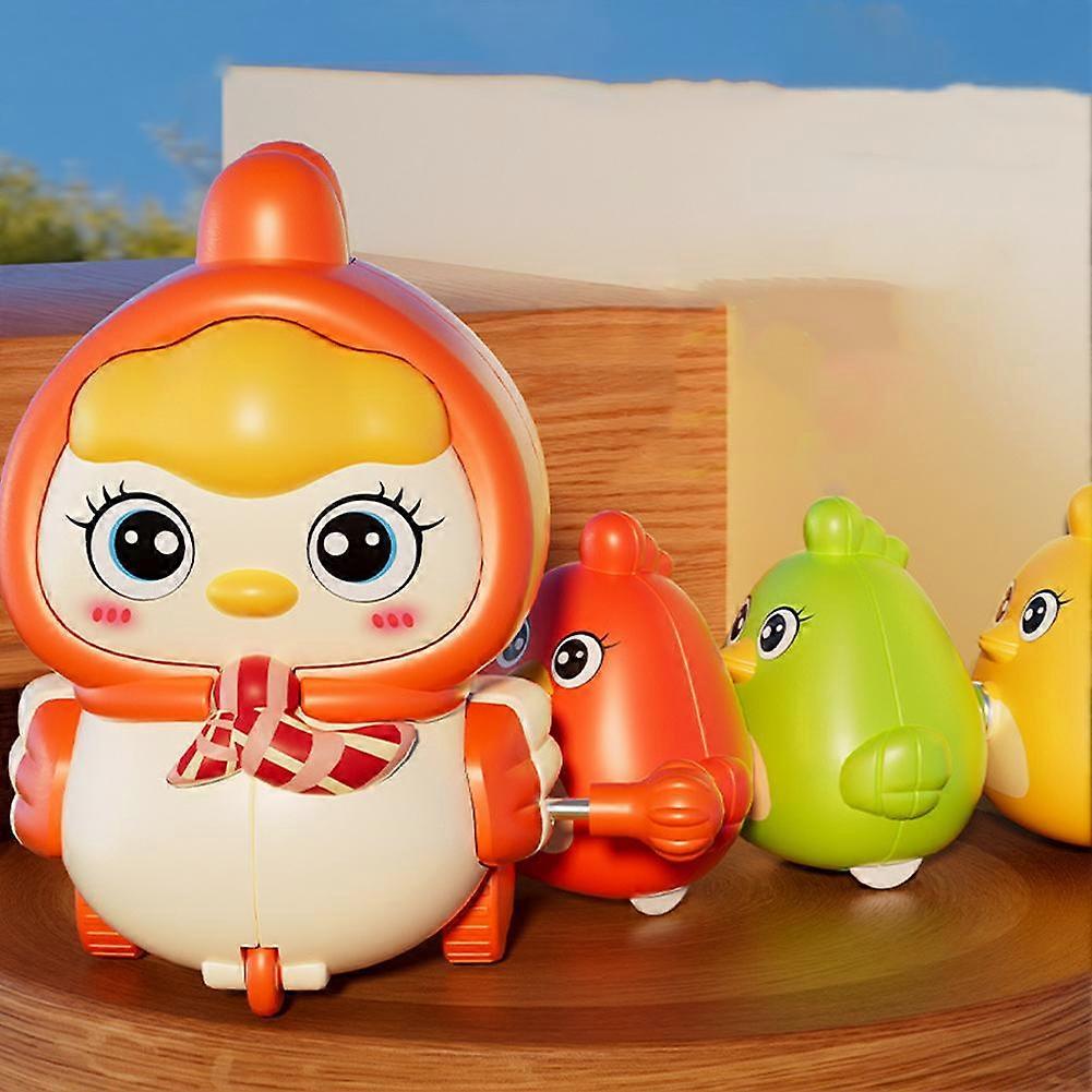 Clockwork Chicken Toy Run and Jump, Cartoon Children's Toy