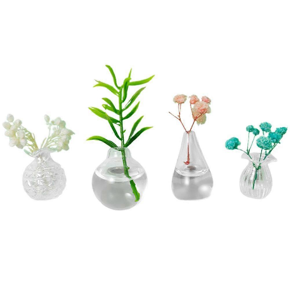 ブルーホワイト磁器花瓶セラミッククラフト冷蔵庫ステッカーNEW Y8Q4