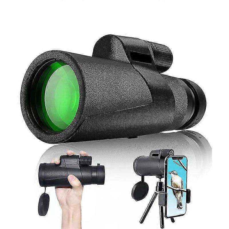 Monocular Telescope, 12x50 Hd Monoculars, Mobile Phone Camera Bird-watching Mirror Telescope Monocular