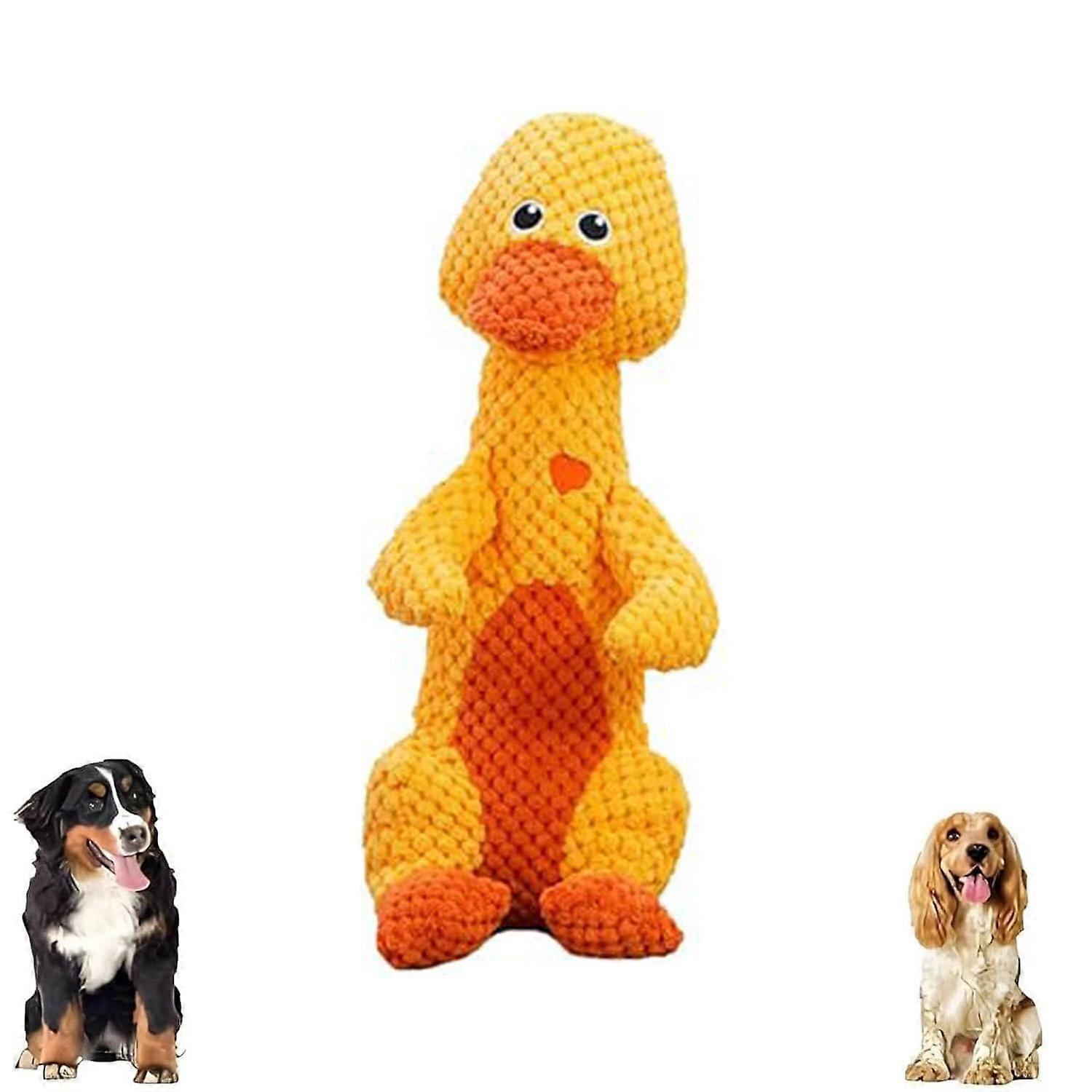 Durachew Dog Toy for Strong Chewers, Wowpetsmart Invincible Chewanimals (Duck)