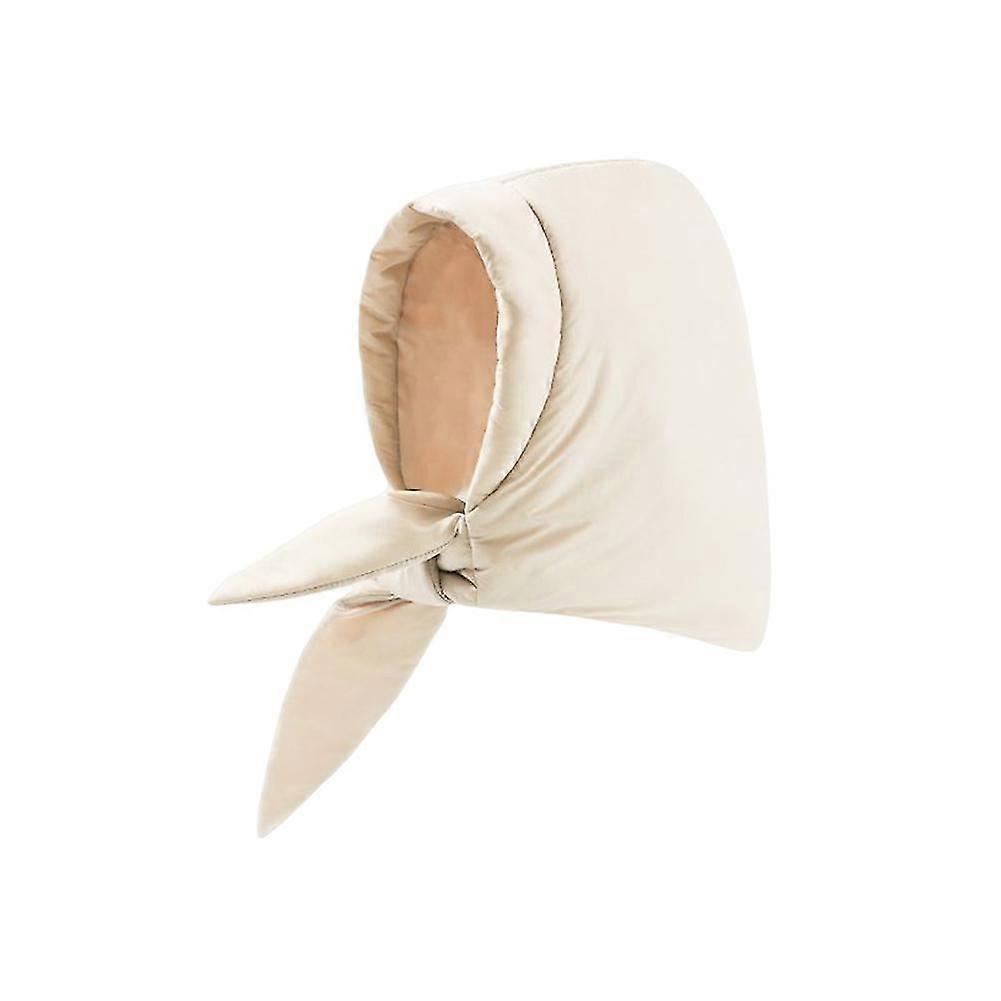 Women Thickened Warm Headscarf Cold Windproof Ear Protective Hat for Hiking Camping