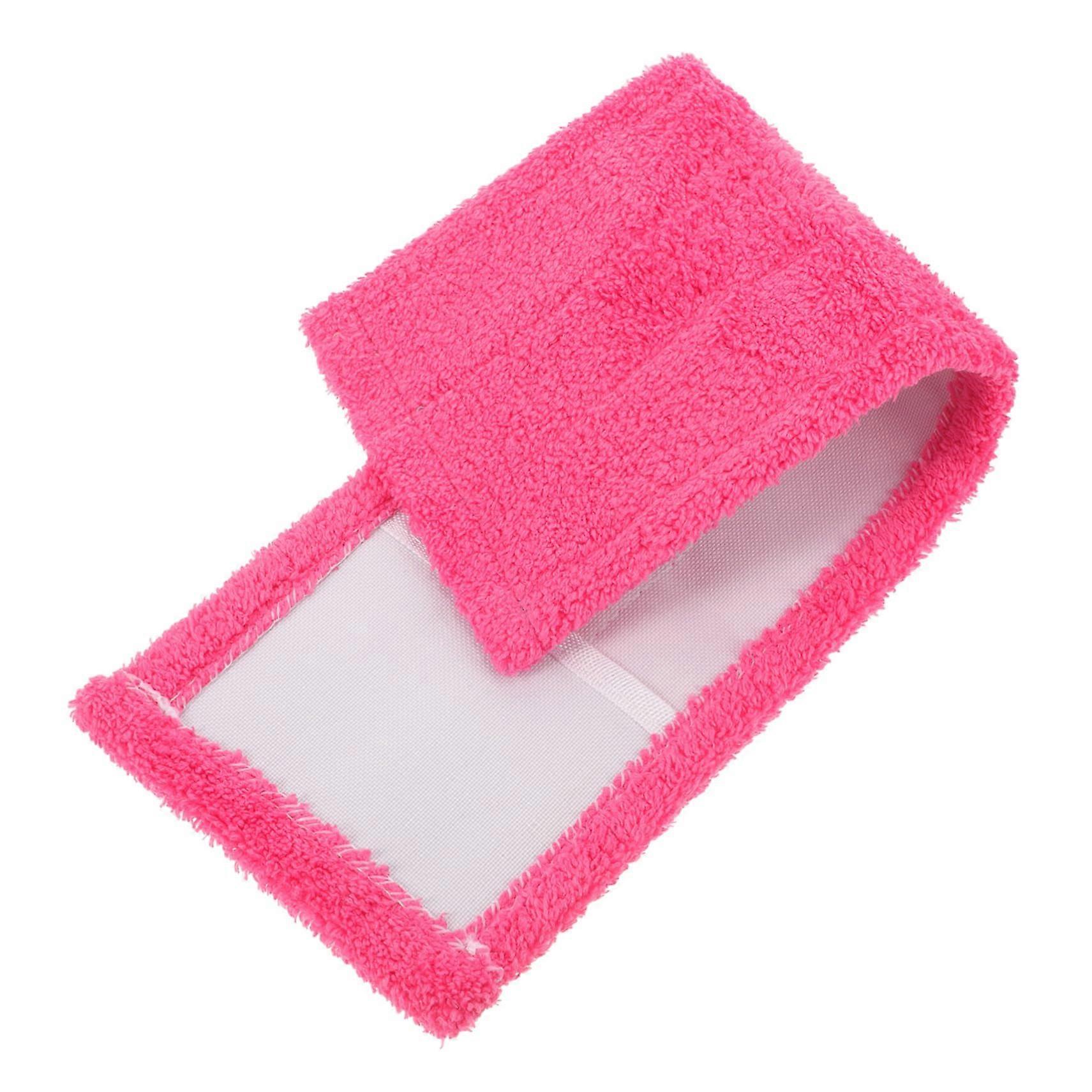 Microfiber Refill Pads for Dust Mops, Coral Red, Washable and Durable