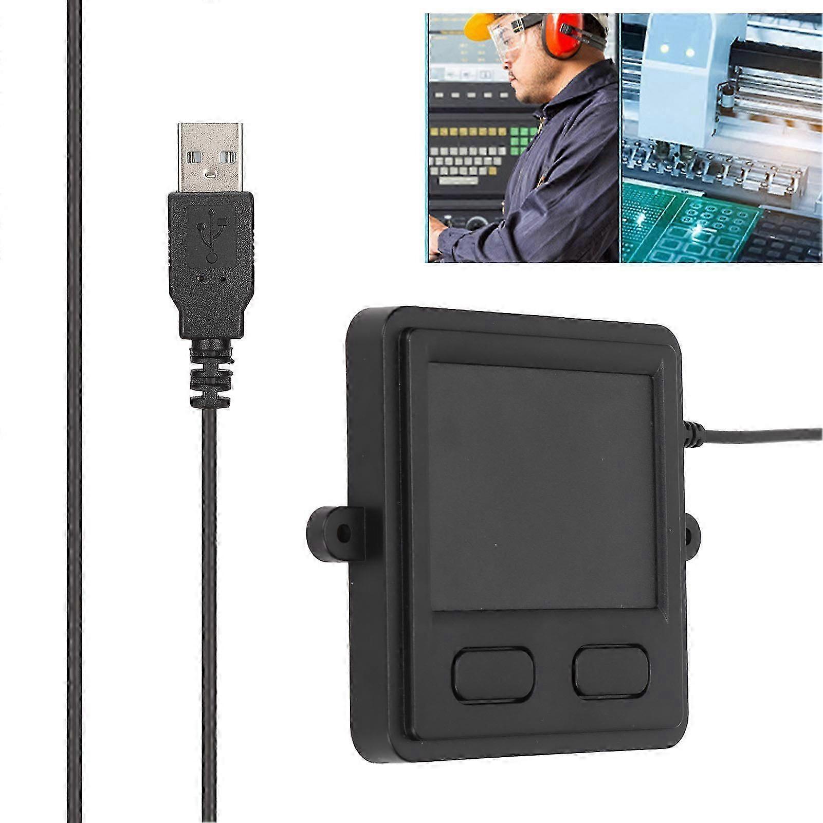 Trackpad USB Wired Embedded Compact Size 2 Buttons Portable Practical Computer