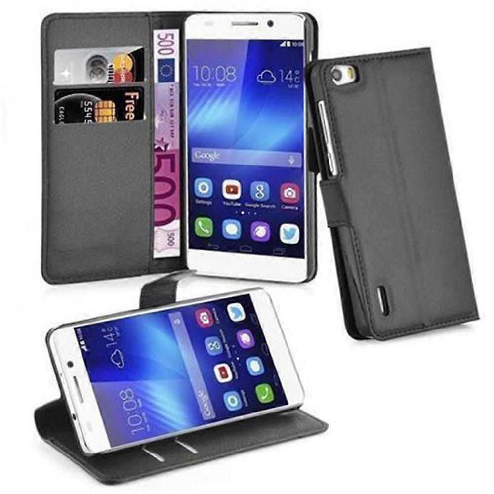 Honor 6 Case - Protective Case with Card Slots and Stand Function
