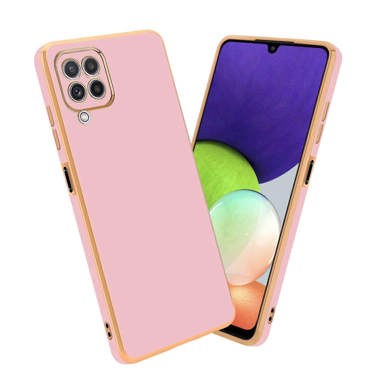 TPU Protective Case Samsung Galaxy M22 / M32 4G Case - with Camera Protector